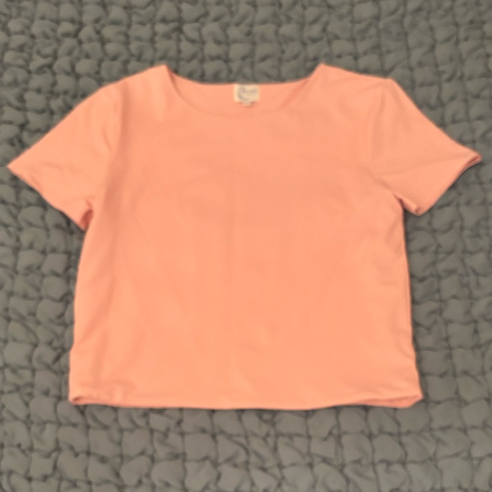 Pink Short Sleeve Top